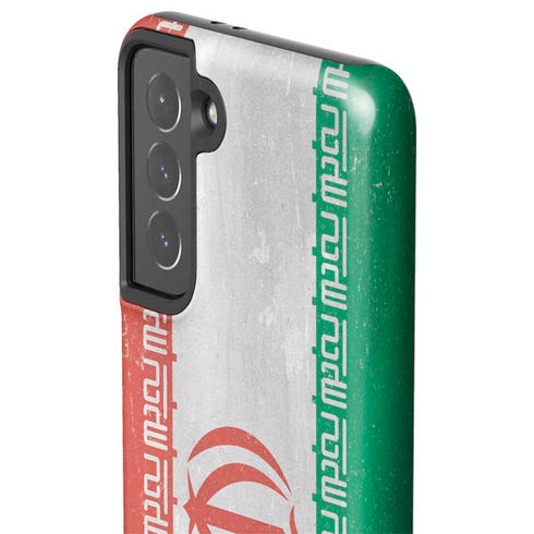 Iran Flag Distressed Galaxy S21 5G Pro Case